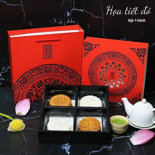 Hộp Giấy Đựng Bánh Trung Thu Cao Cấp Theo Yêu Cầu
