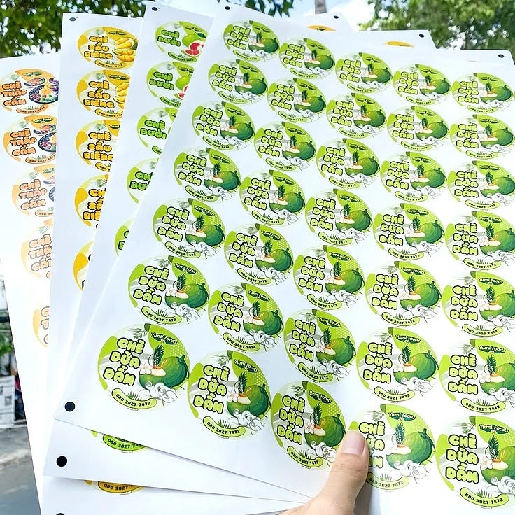 In Decal Tem Dán Theo Yêu Cầu