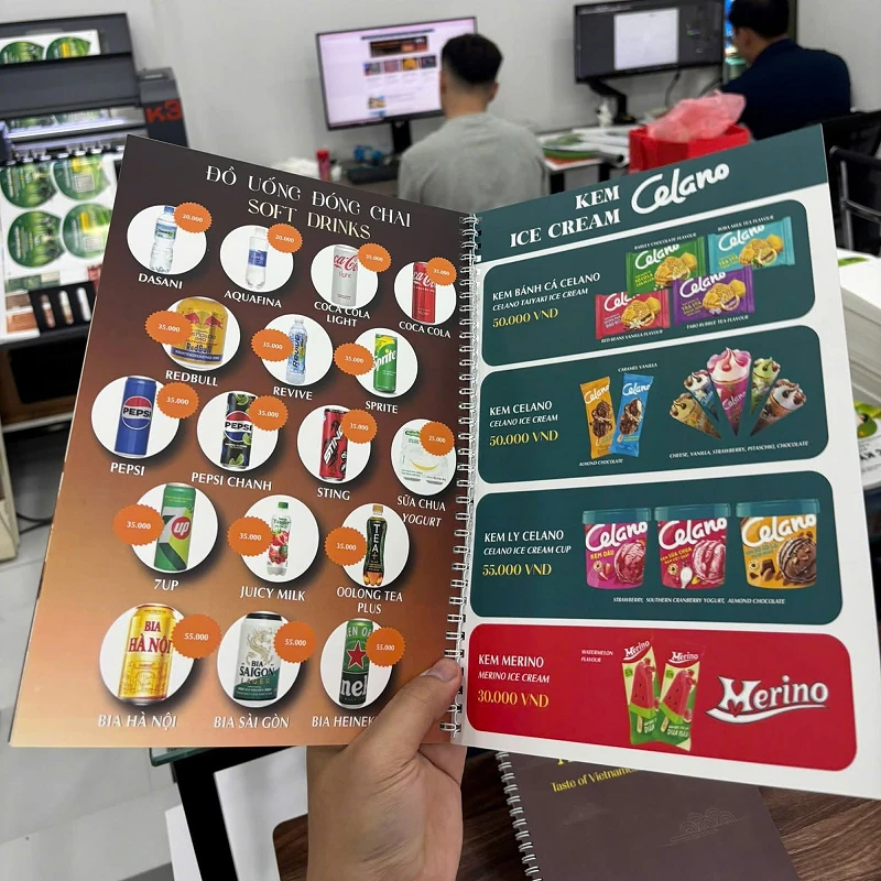 In Menu Theo Yêu Cầu