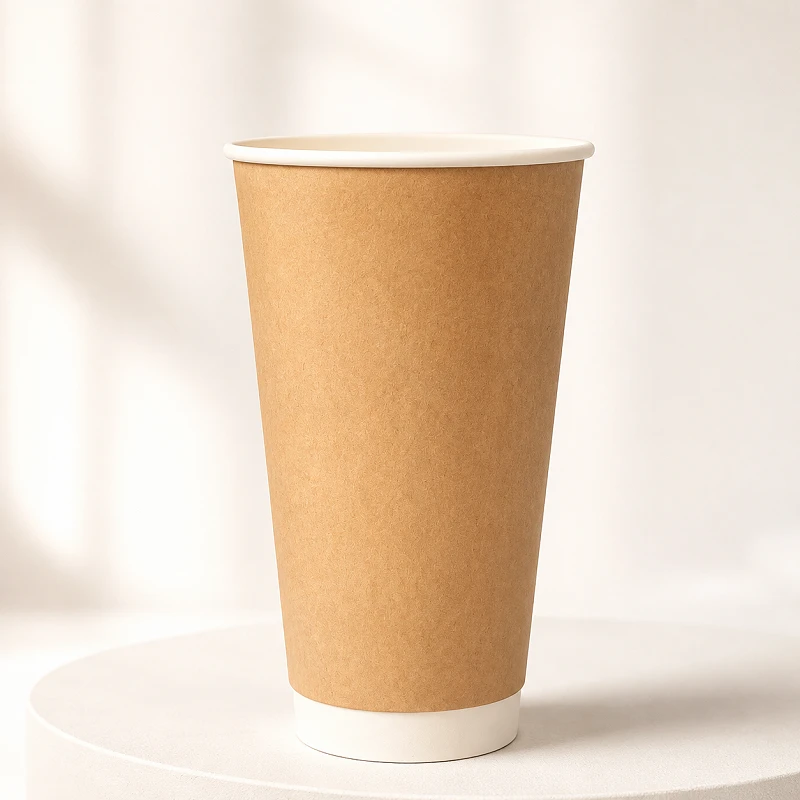 Ly giấy Kraft 2 lớp 22oz (649ml) Ø90