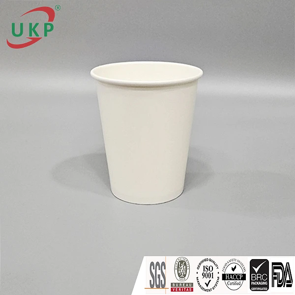 Ly giấy trắng 8oz (240/270ml) Ø80 UKP