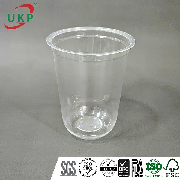Ly nhựa PP đáy bầu 420ml Ø90 UKP