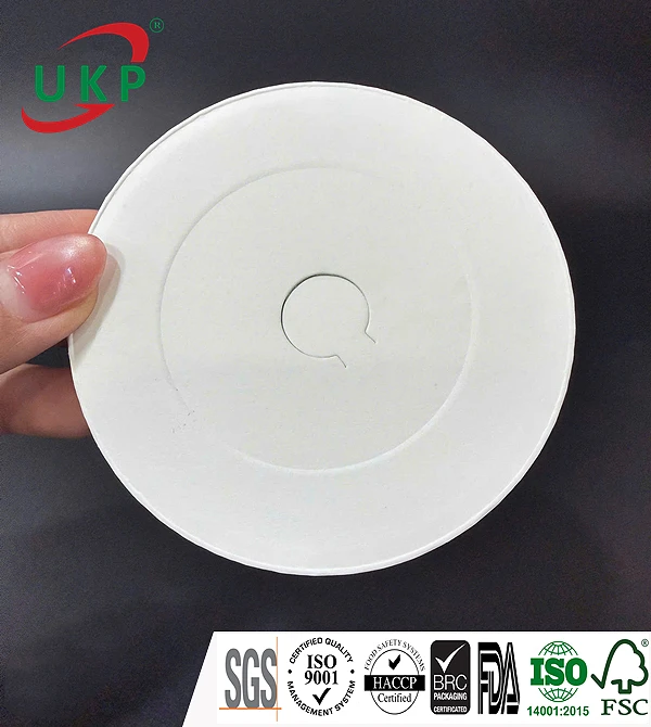 Nắp Giấy Ø90 Cho Ly Giấy