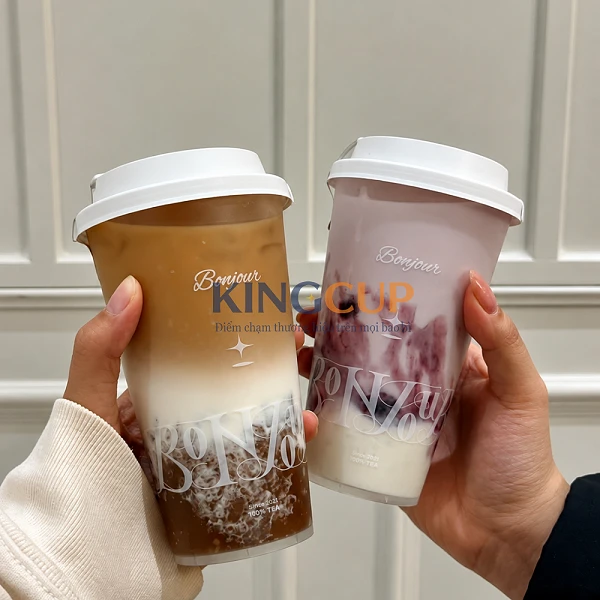 Cốc PET 16oz Lùn (480ml) Miệng 98 UKP Trong Suốt Cao Cấp liên quan