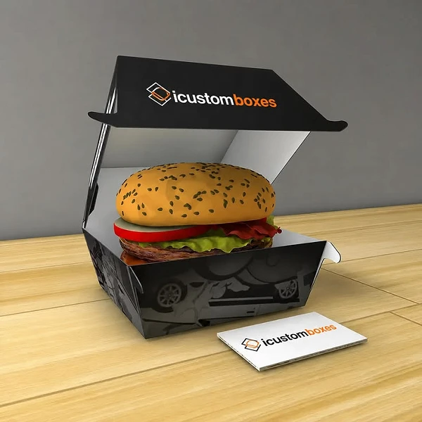 Hộp Giấy Đựng Burger In Logo Theo Yêu Cầu liên quan