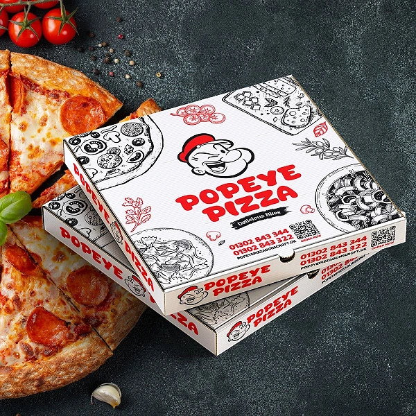 Hộp Giấy Đựng Pizza In Logo Theo Yêu Cầu liên quan