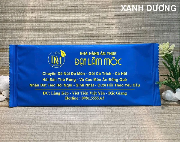 Khăn Ướt Dùng Một Lần In Logo Theo Yêu Cầu liên quan