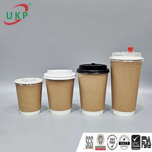 Ly giấy Kraft 2 lớp 8oz (236ml/270ml) Ø80 UKP liên quan
