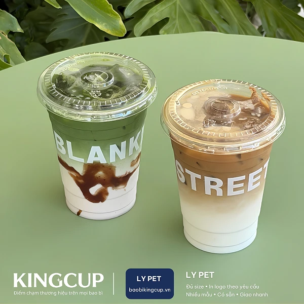 Ly Nhựa PET Trong Suốt In Logo Theo Yêu Cầu liên quan