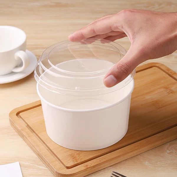 Tô Giấy Trắng Đựng Cơm, Phở & Món Nước 26oz - 32oz liên quan